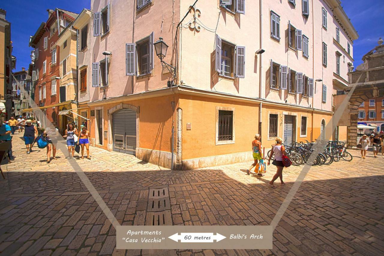 Apartments Casa Vecchia โรวีน ภายนอก รูปภาพ